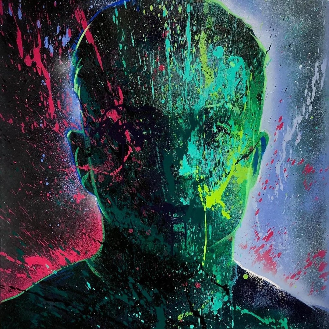 Splatter Portrait